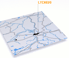 3d view of Lychëvo