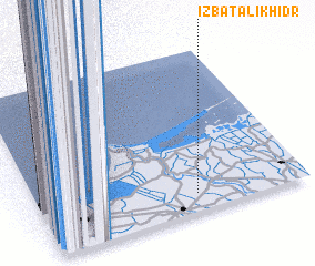 3d view of ‘Izbat ‘Alī Khiḑr