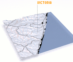3d view of Victoria