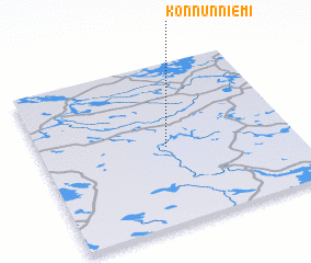 3d view of Konnunniemi