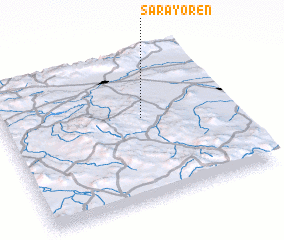 3d view of Sarayören