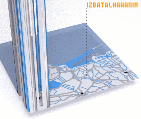 3d view of ‘Izbat al Hawānim