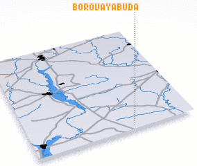 3d view of Borovaya Buda