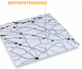 3d view of Khutor Petrovskogo