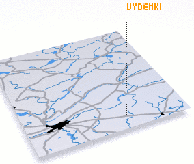 3d view of Vydemki