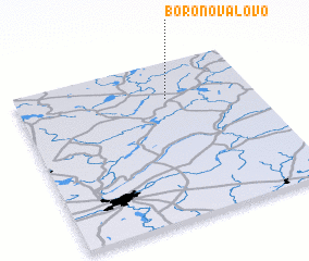 3d view of Boronovalovo