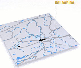 3d view of Koldobino