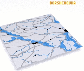 3d view of Borshchëvka