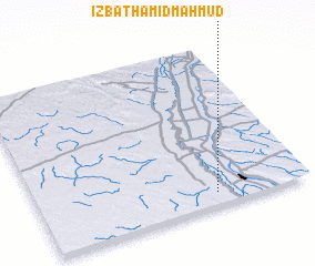 3d view of ‘Izbat Ḩāmid Maḩmūd