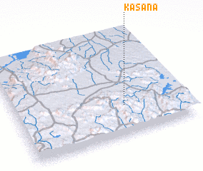 Kasana (Uganda) map - nona.net