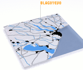 3d view of Blagoyevo