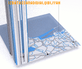 3d view of ‘Izbat aş Şanādīdī al Qiblīyah