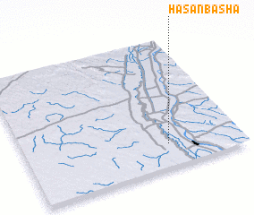 3d view of Ḩasan Bāshā