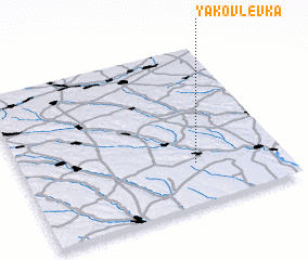 3d view of Yakovlevka