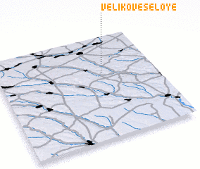 3d view of Veliko-Vesëloye