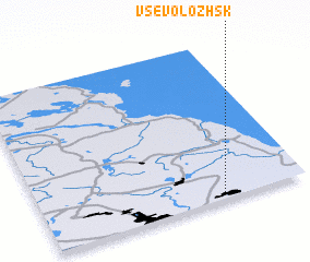 3d view of Vsevolozhsk