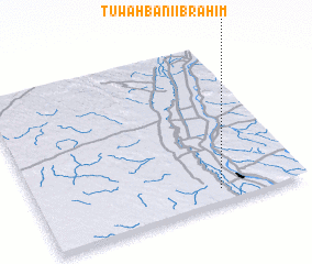 3d view of Tūwah Banī Ibrāhīm