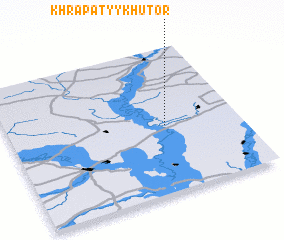 3d view of Khrapatyy Khutor