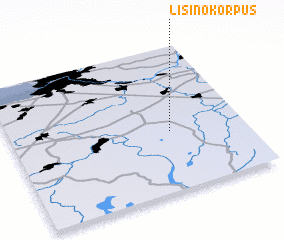 3d view of Lisino-Korpus