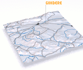 3d view of Gökdere