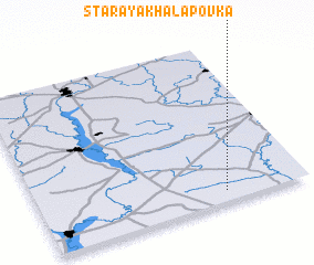 3d view of Staraya Khalapovka