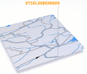 3d view of Vyselok Bëkhovo