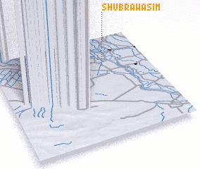 3d view of Shubrā Wasīm