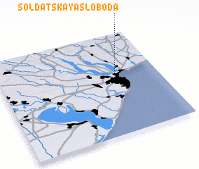 3d view of Soldatskaya Sloboda