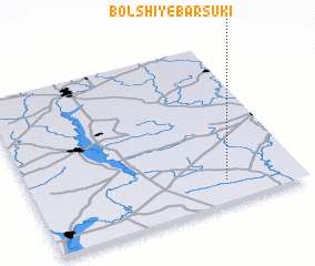 3d view of Bolʼshiye Barsuki