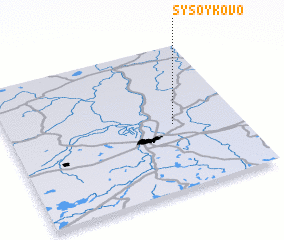 3d view of Sysoykovo