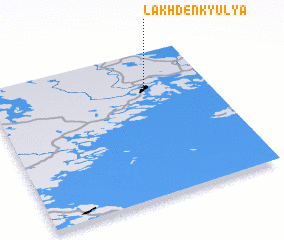 3d view of Lakhdenkyulya