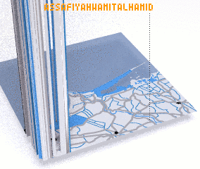 3d view of Aş Şāfīyah wa Mīt al Ḩamīd