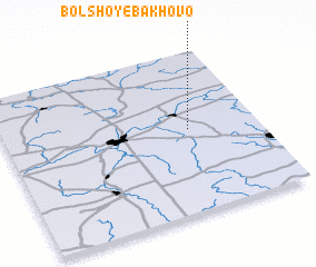 3d view of Bolʼshoye Bakhovo