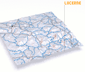3d view of Lucerne