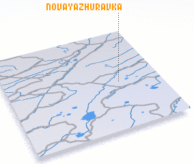 3d view of Novaya Zhuravka