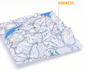 3d view of Kavacık