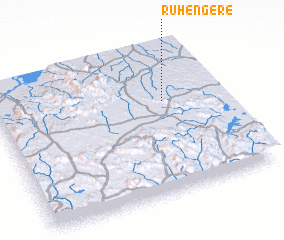 3d view of Ruhengere