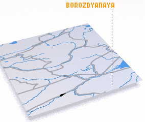 3d view of Borozdyanaya