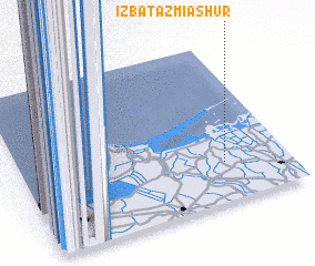 3d view of ‘Izbat ‘Azmī ‘Āshūr