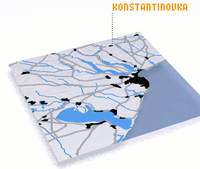 3d view of Konstantinovka