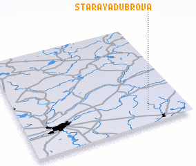 3d view of Staraya Dubrova