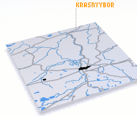 3d view of Krasnyy Bor