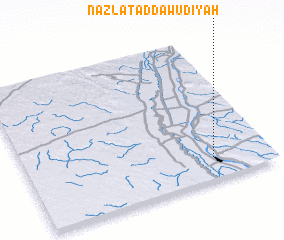 3d view of Nazlat ad Dāwūdīyah