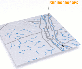 3d view of Ishnīn an Naşārá