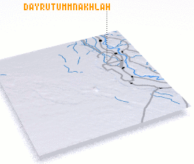 3d view of Dayrūţ Umm Nakhlah