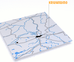 3d view of Krivandino