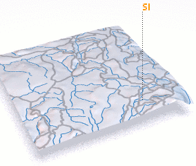 3d view of Si