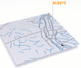 3d view of Al Qays