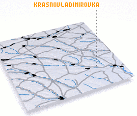 3d view of Krasno-Vladimirovka