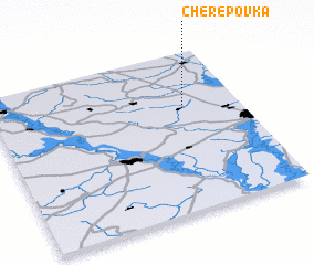 3d view of Cherepovka